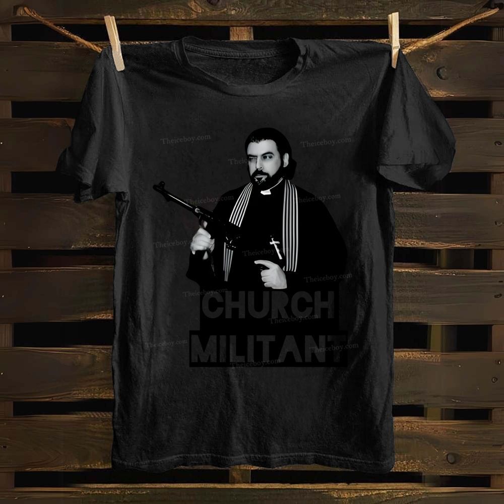 Church Militant Cotton T-shirt