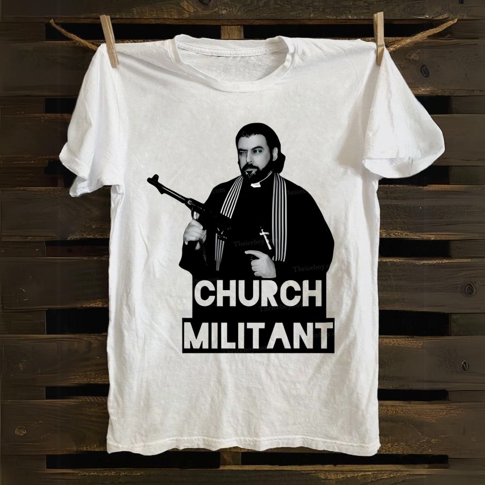Church Militant Cotton T-shirt
