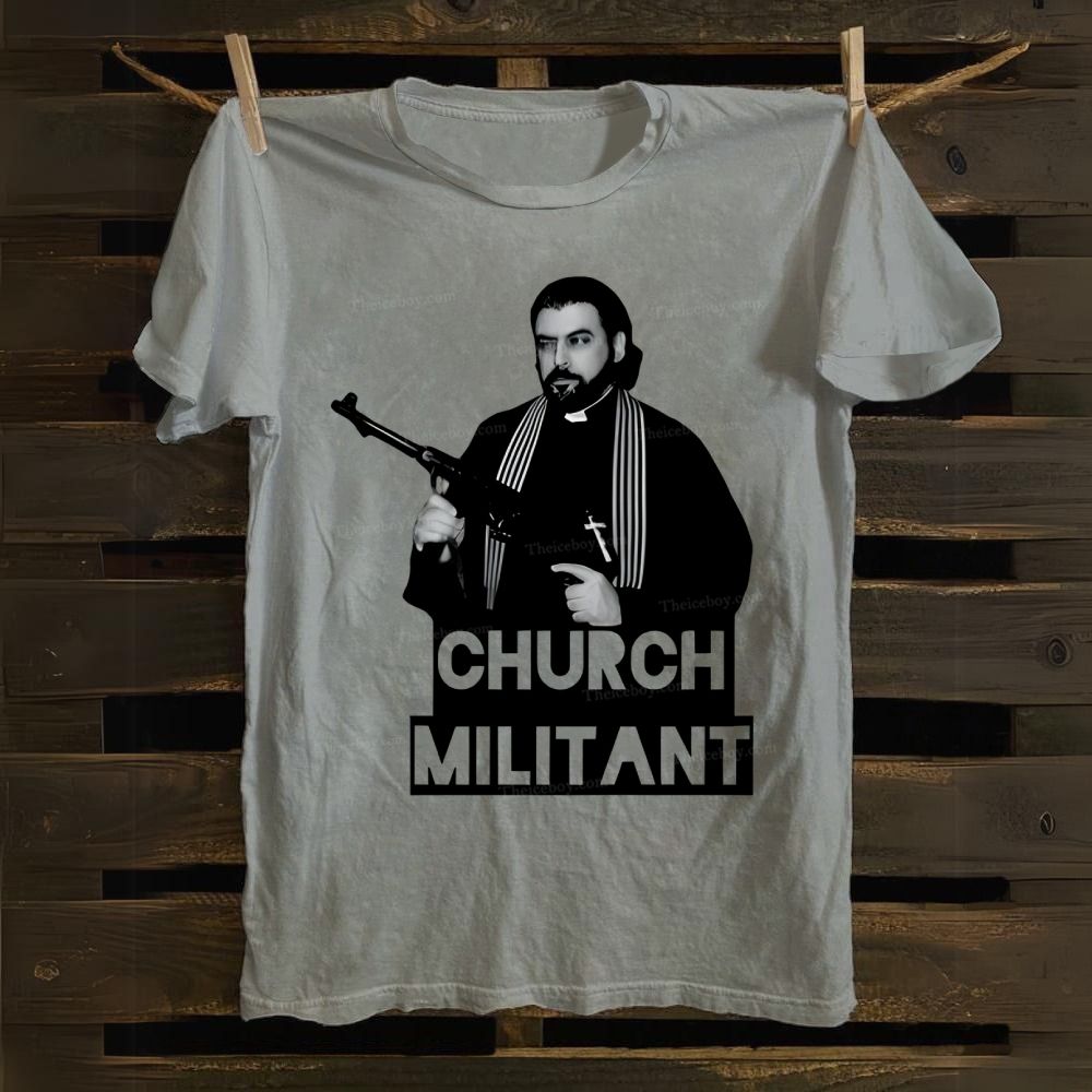 Church Militant Cotton T-shirt