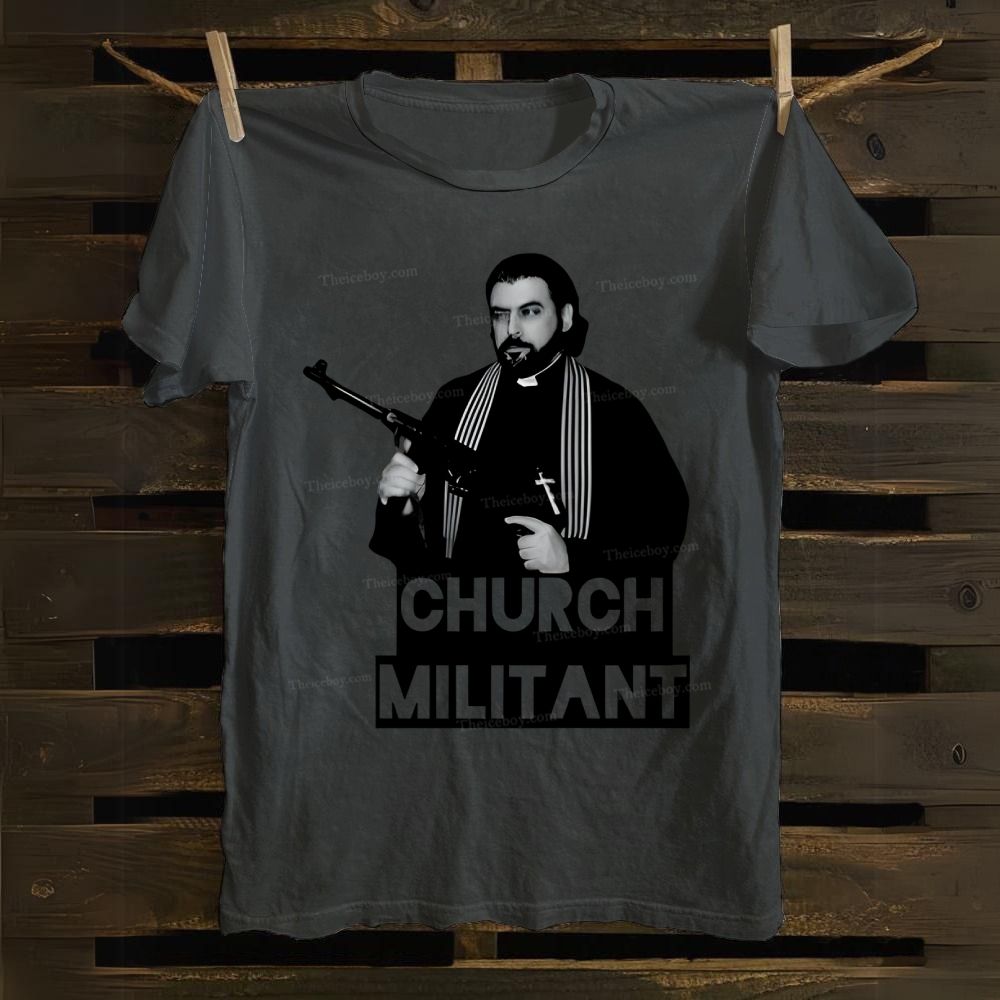 Church Militant Cotton T-shirt