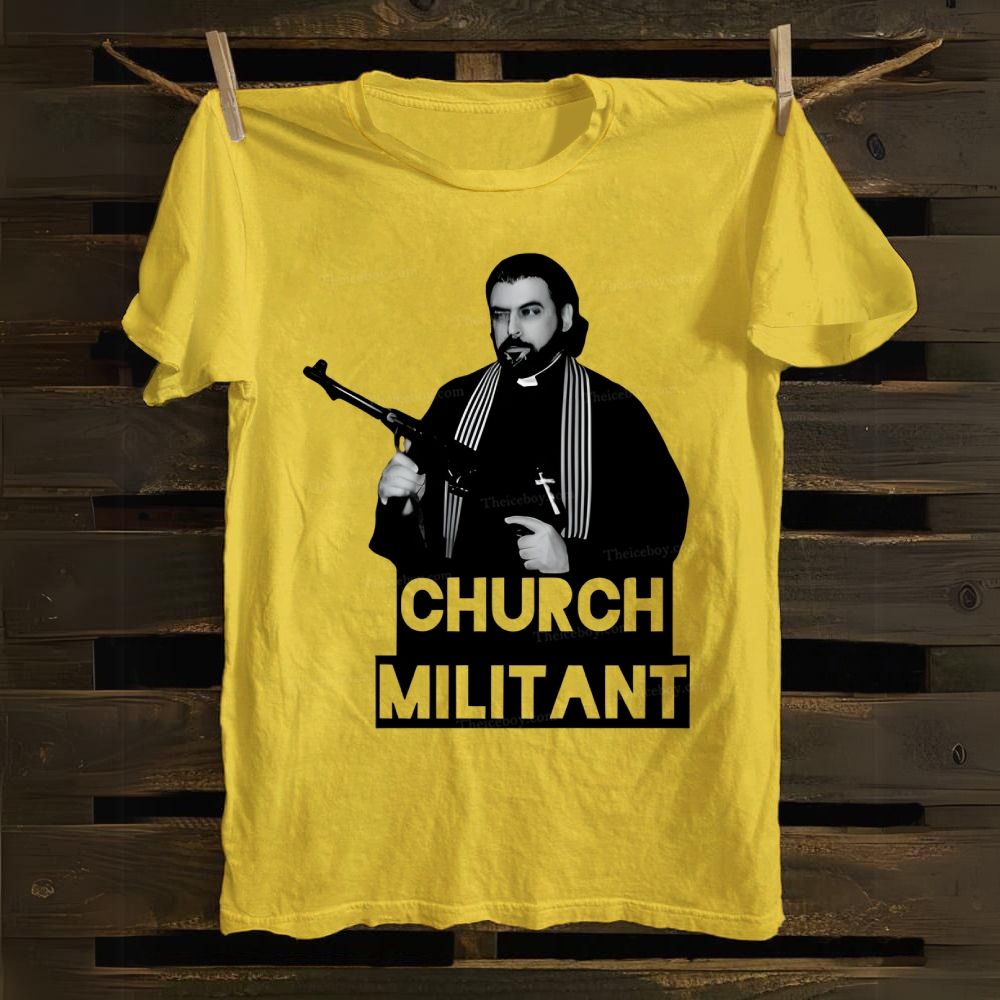 Church Militant Cotton T-shirt