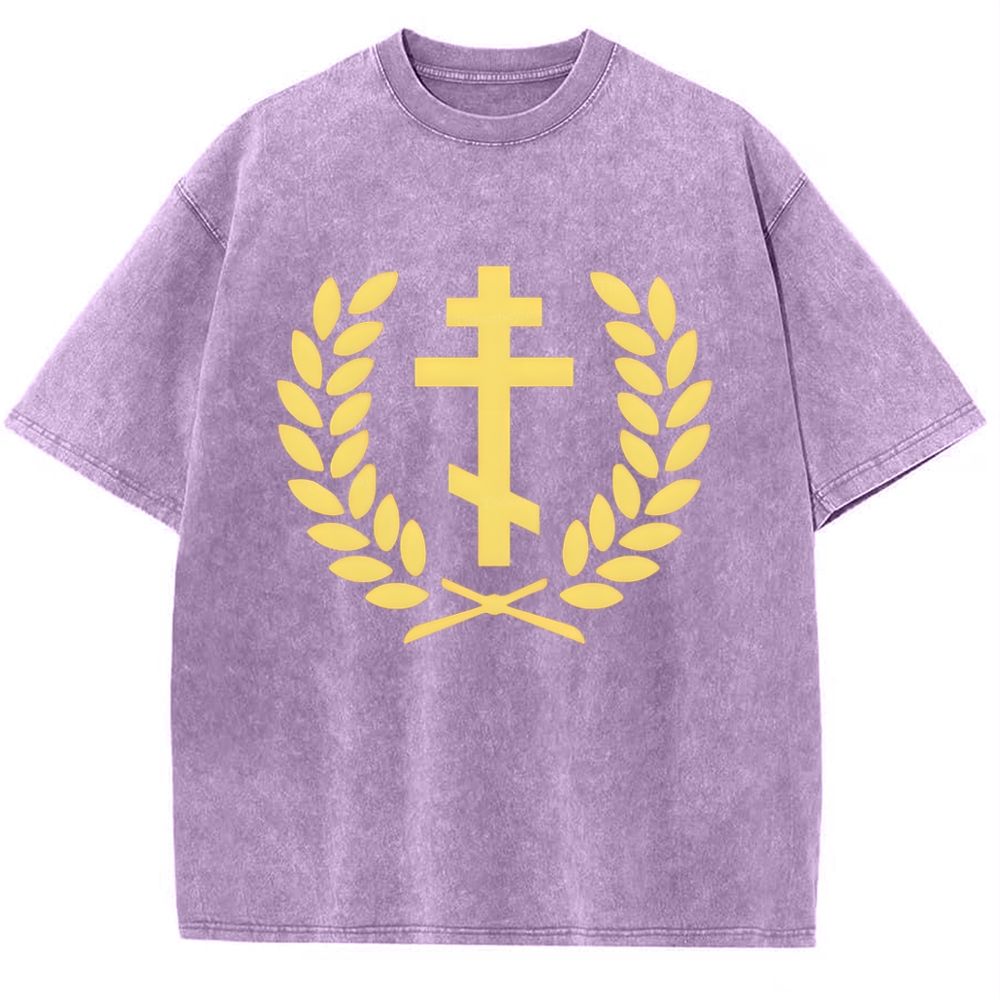 ORTHODOX Snowflake Vintage Cotton T-Shirt 