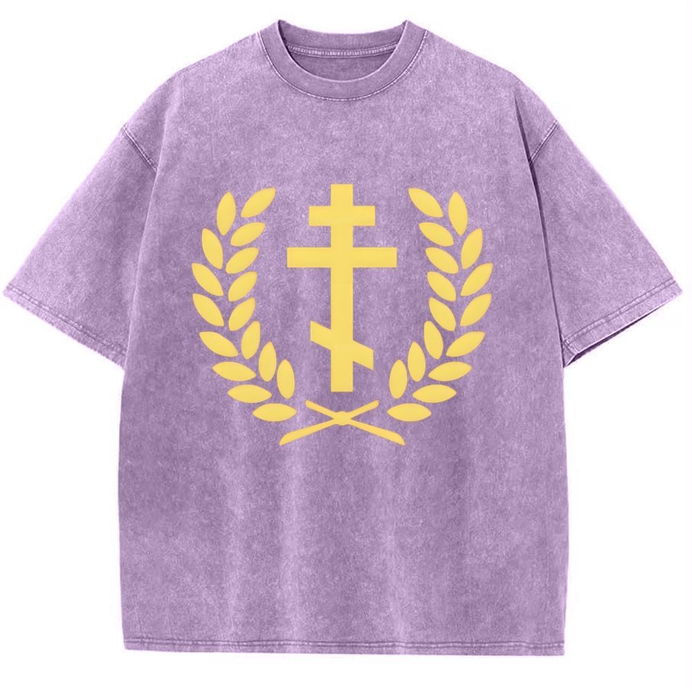 ORTHODOX Snowflake Vintage Cotton T-Shirt 