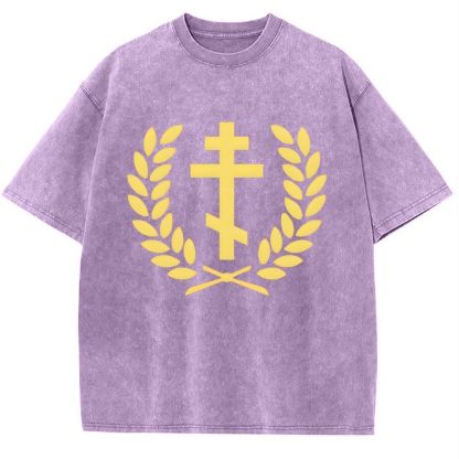 ORTHODOX Snowflake Vintage Cotton T-Shirt 