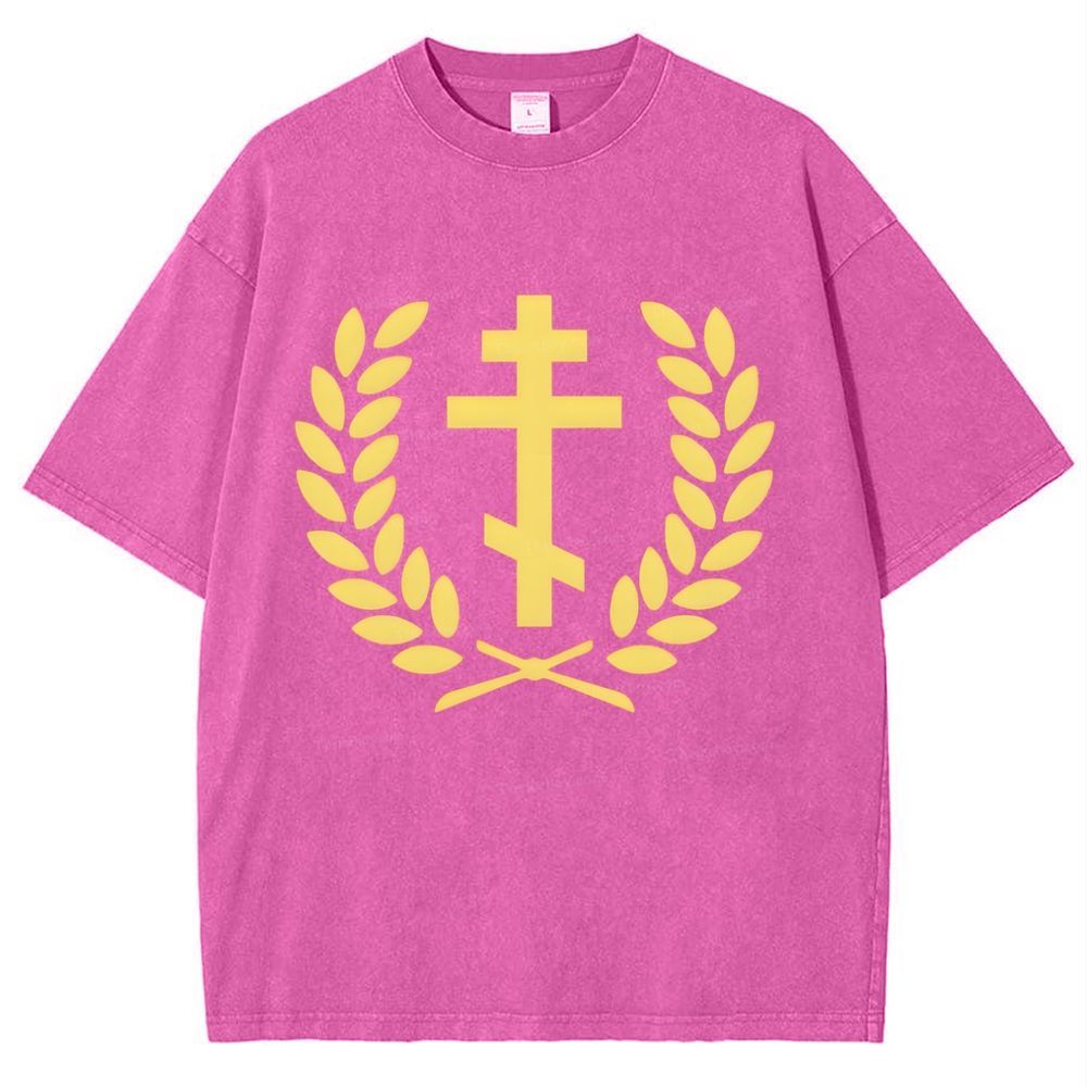 ORTHODOX Snowflake Vintage Cotton T-Shirt 