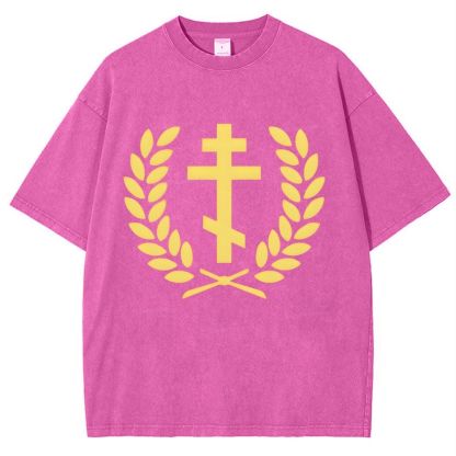 ORTHODOX Snowflake Vintage Cotton T-Shirt 