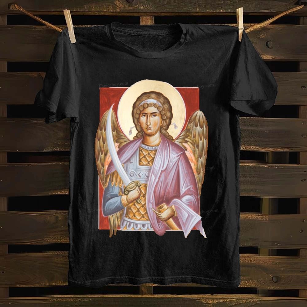 Archangel Michael cotton T-shirt