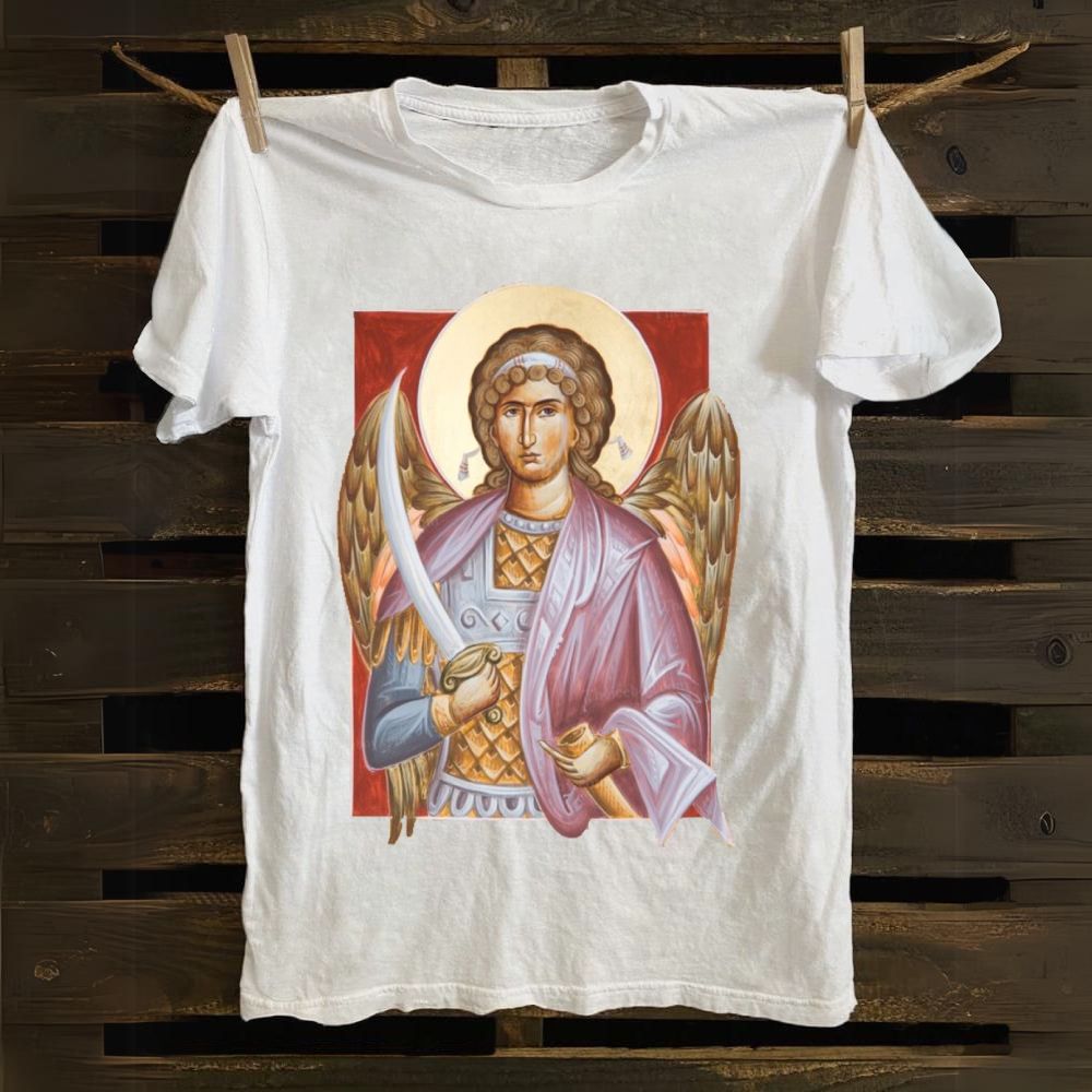 Archangel Michael cotton T-shirt 