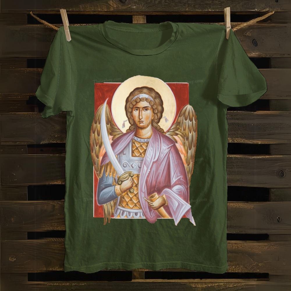 Archangel Michael cotton T-shirt 