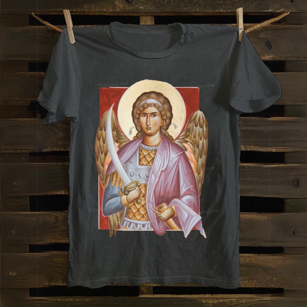 Archangel Michael cotton T-shirt 