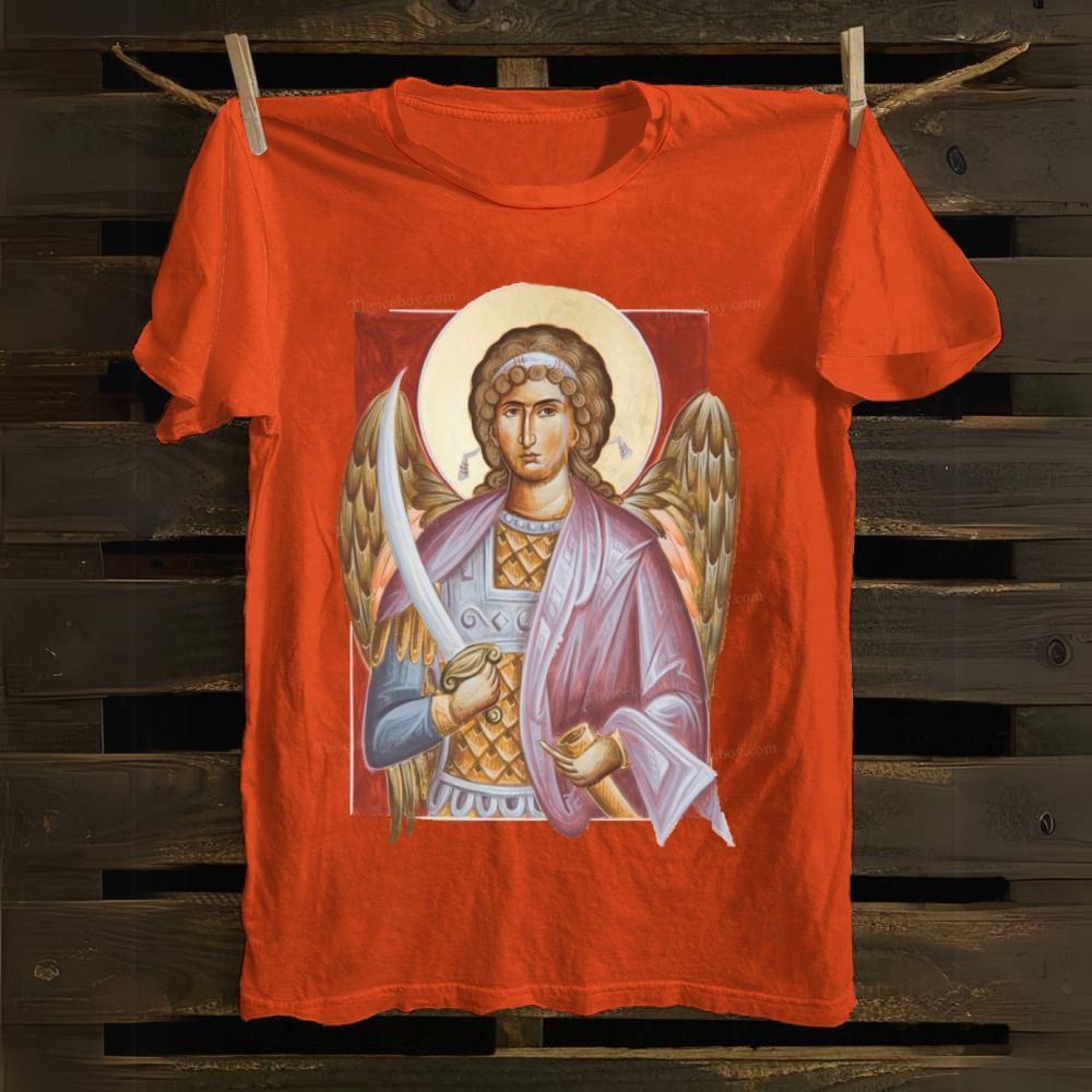 Archangel Michael cotton T-shirt 