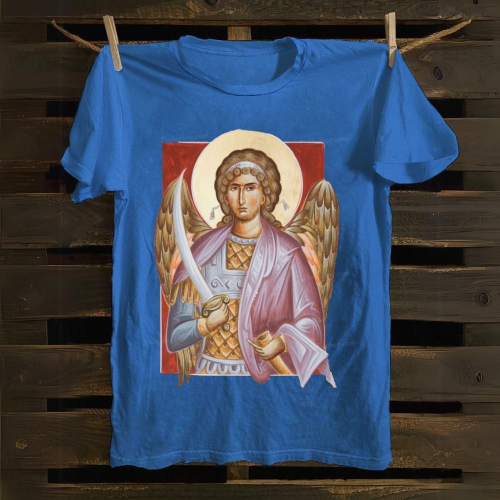 Archangel Michael cotton T-shirt 