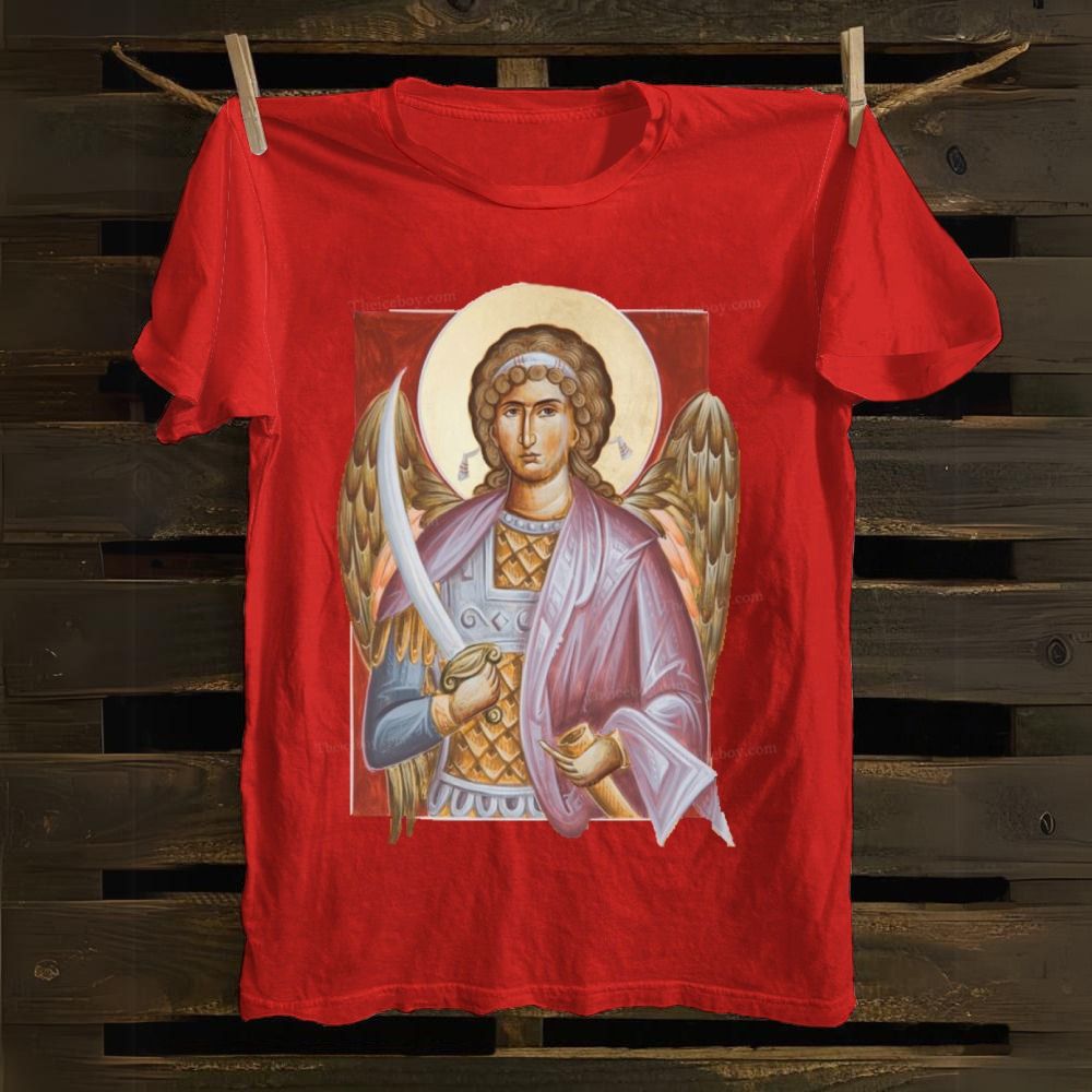 Archangel Michael cotton T-shirt 