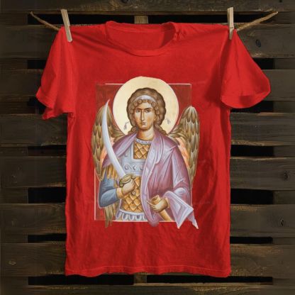 Archangel Michael cotton T-shirt 