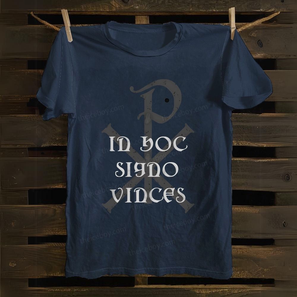 In Hoc Signo Vinces cotton T-shirt