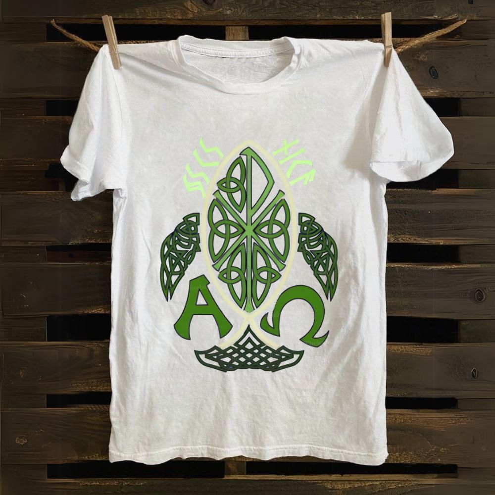 Chi Rho Christogram Cotton T-shirt