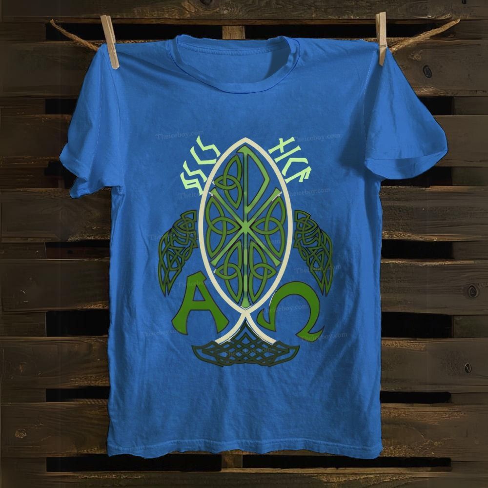 Chi Rho Christogram Cotton T-shirt
