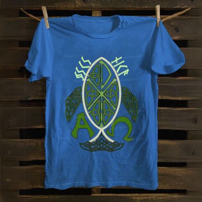 Chi Rho Christogram Cotton T-shirt
