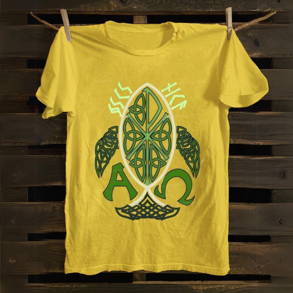 Chi Rho Christogram Cotton T-shirt