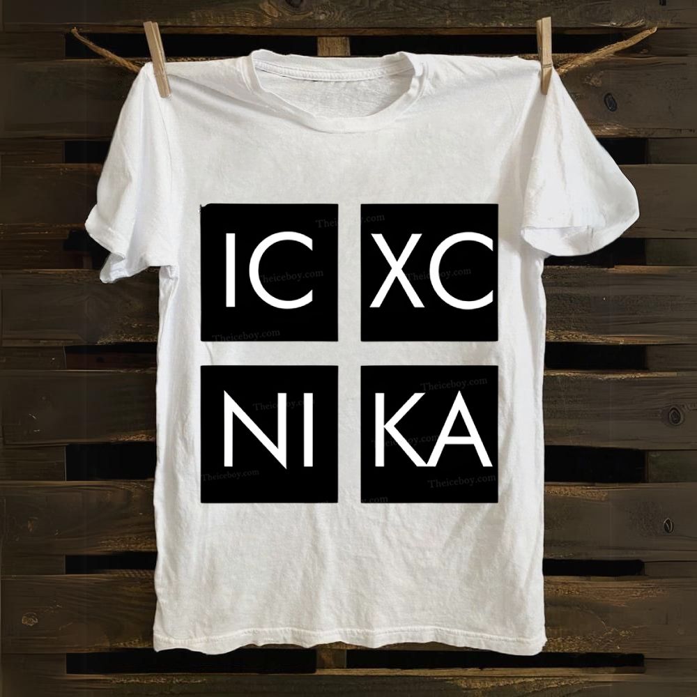 Jesus Christ Conquers ICXC NIKA Cotton T-shirt