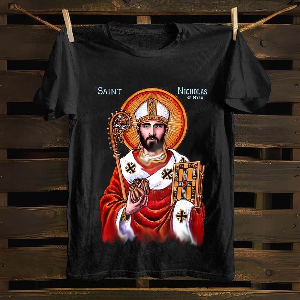 Saint Nicholas Cotton T-shirt