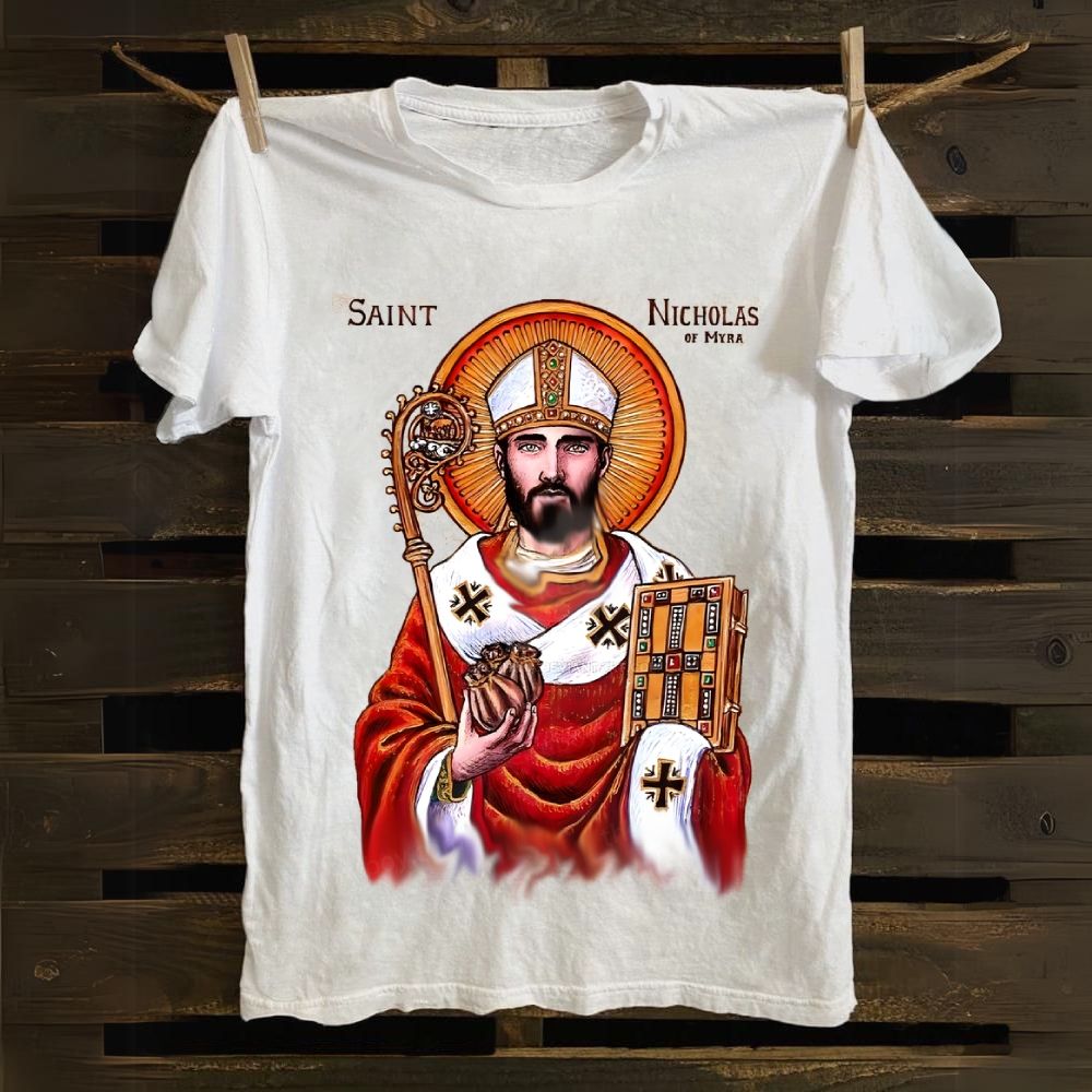 Saint Nicholas Cotton T-shirt