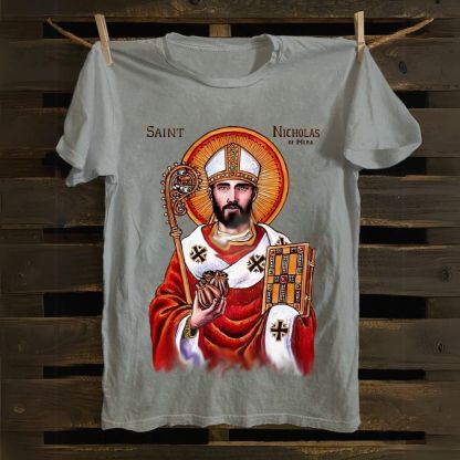 Saint Nicholas Cotton T-shirt