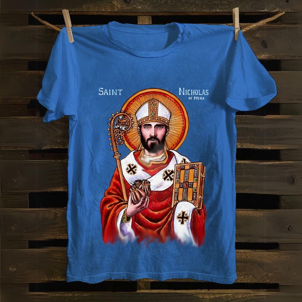 Saint Nicholas Cotton T-shirt