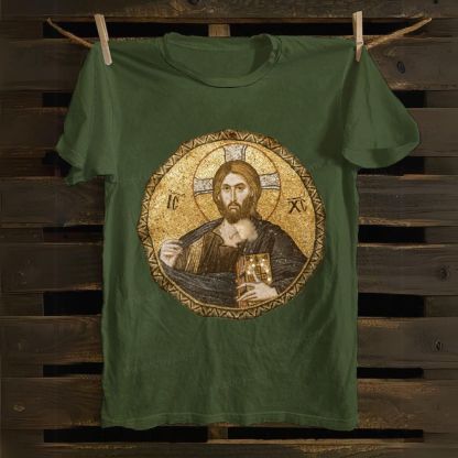 Christ Pantocrator Cotton T-shirt