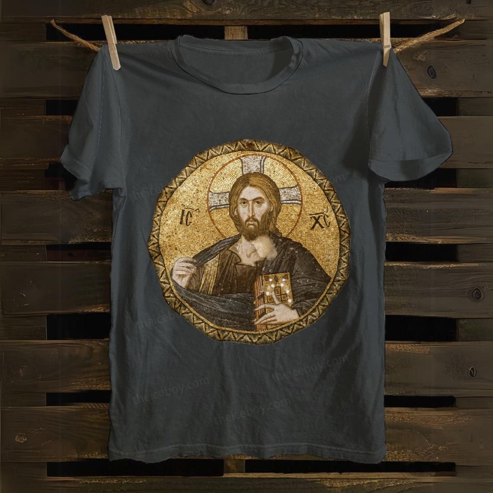 Christ Pantocrator Cotton T-shirt