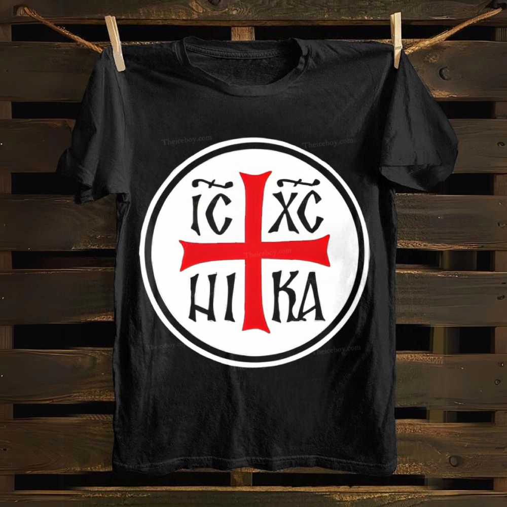 IC XC NI KA Symbols Cotton T-shirt
