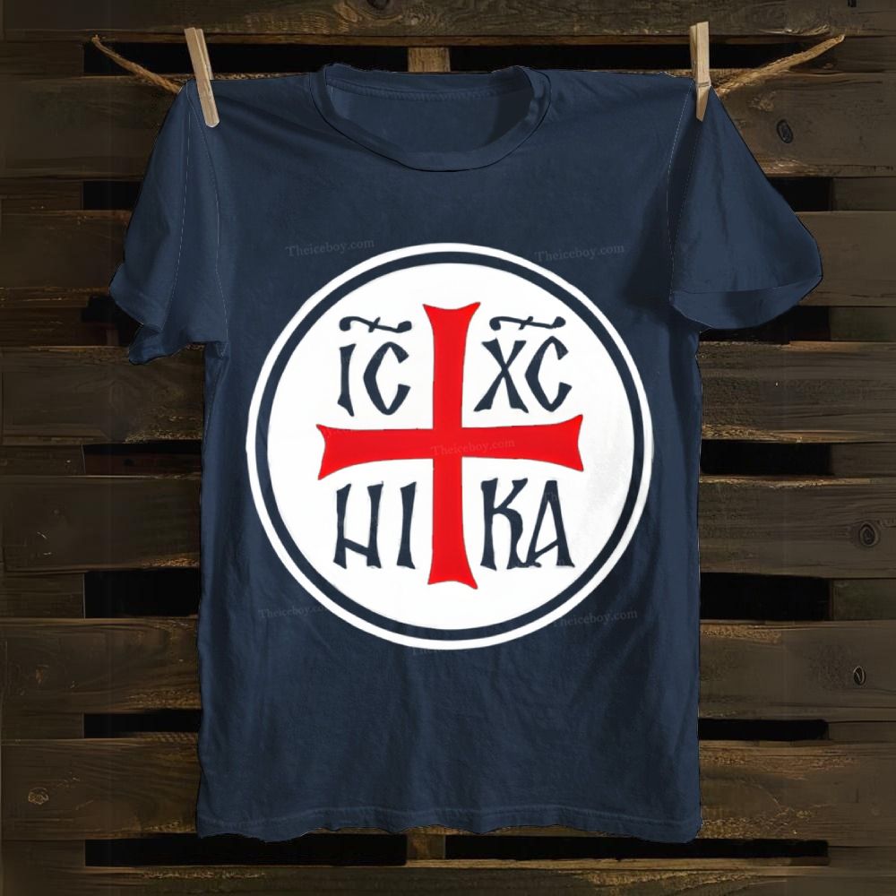 IC XC NI KA Symbols Cotton T-shirt