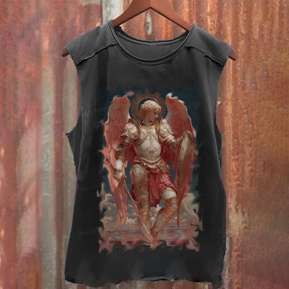 Divine Michael  Washed Tank Top