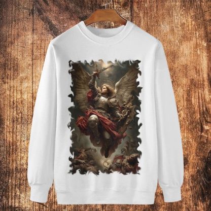 Blessed Gabriel Cotton Crewneck Sweatshirt