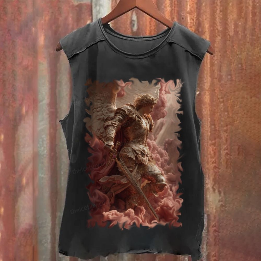 Celestial Seraph Washed Tank Top