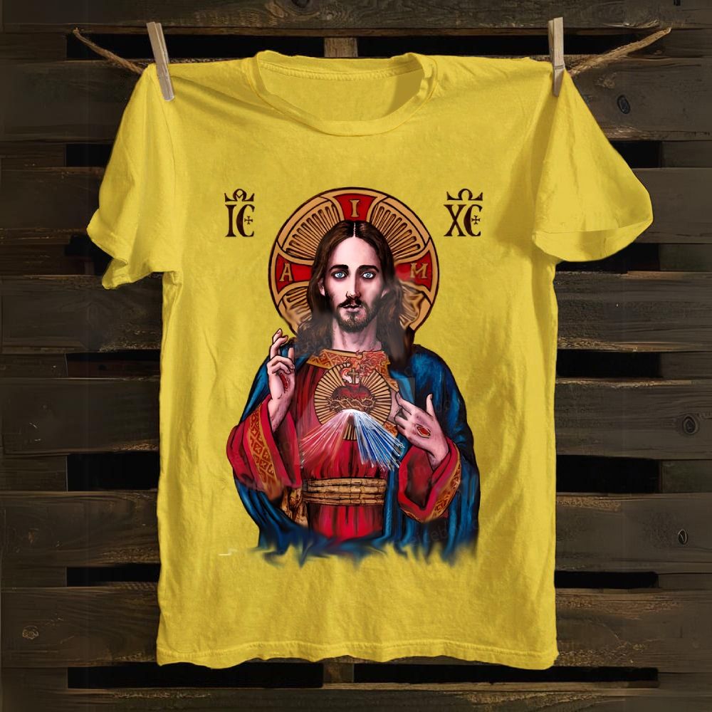 Holy Jesus Christ Victory Cotton T-shirt