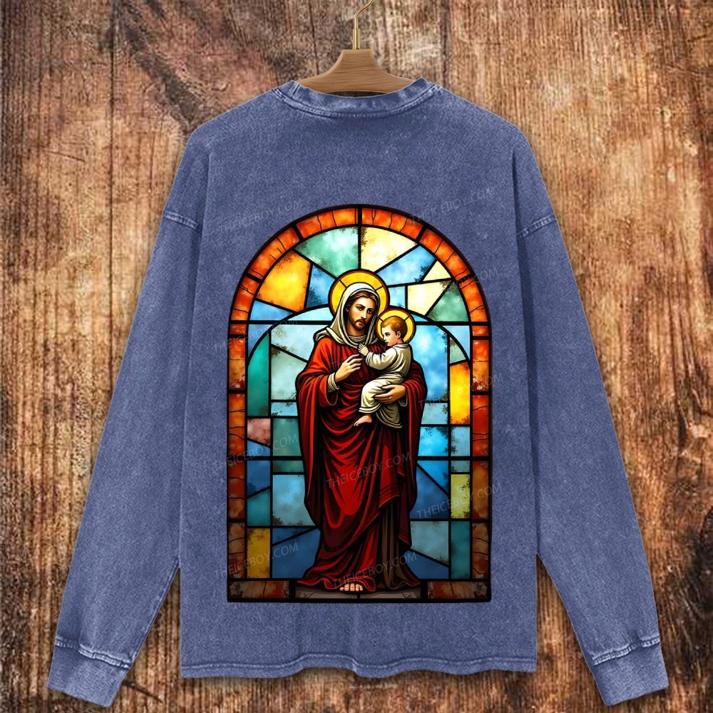 Eastern Orthodox Classic Christian Washed Sweatshirt