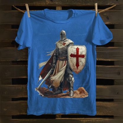 The Knights templar Cotton T-shirt