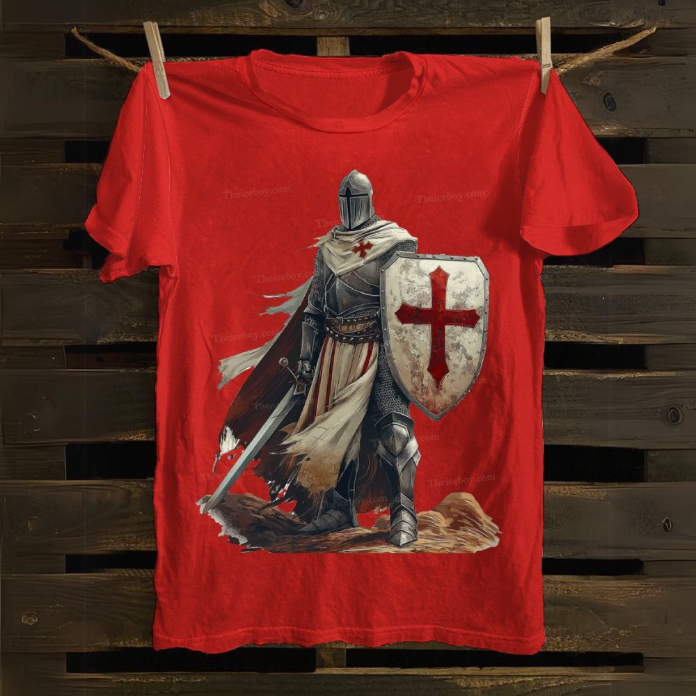 The Knights templar Cotton T-shirt