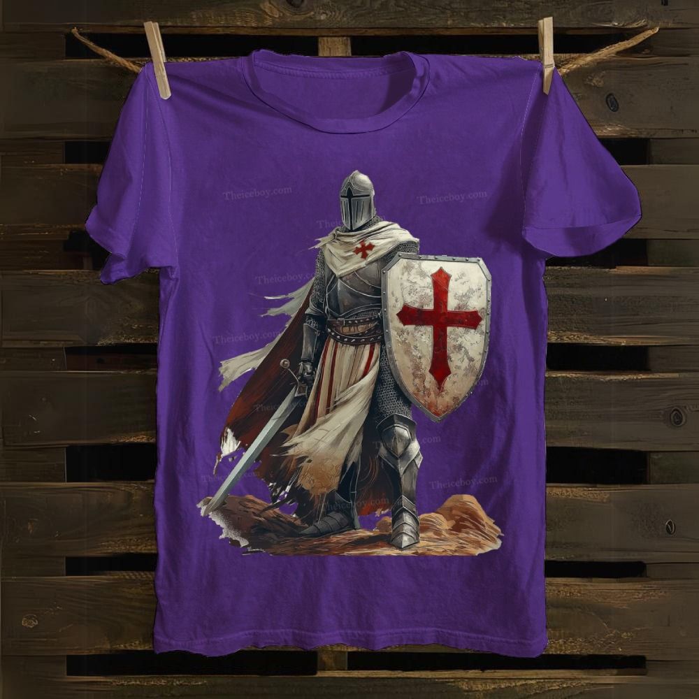 The Knights templar Cotton T-shirt