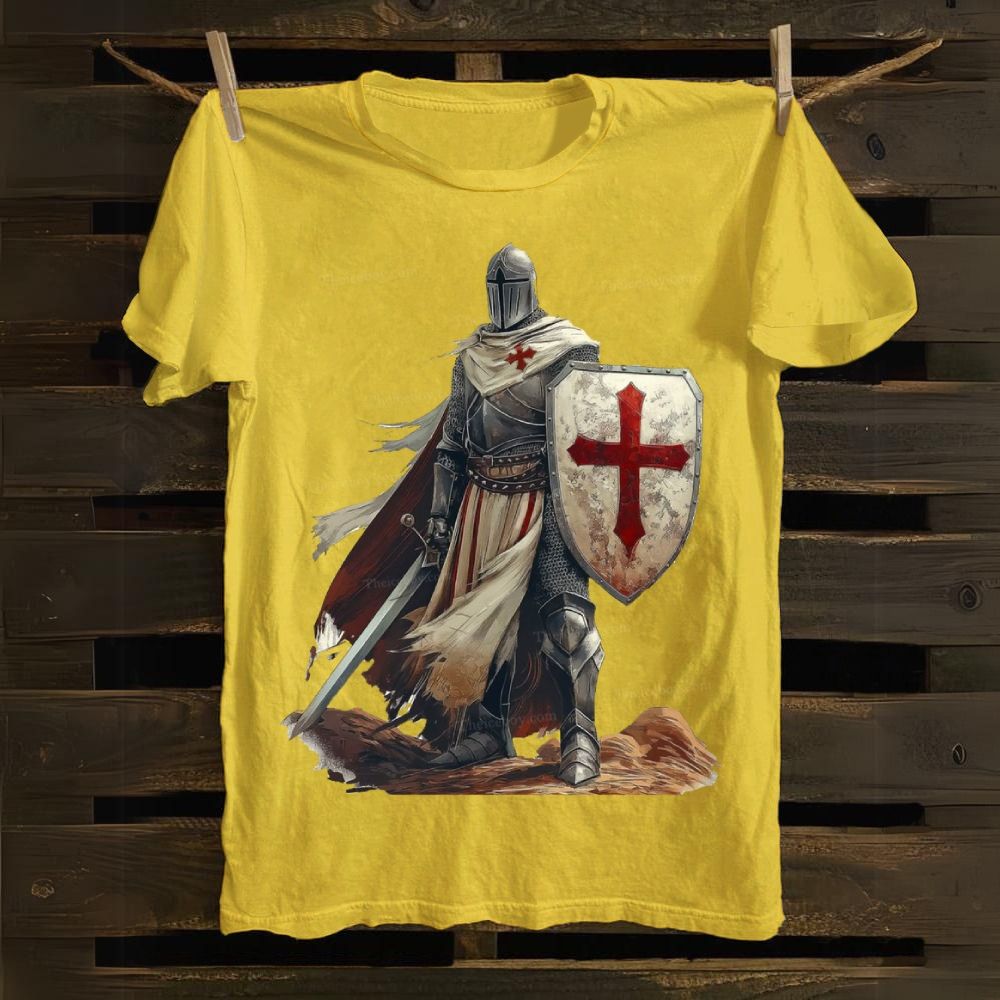 The Knights templar Cotton T-shirt