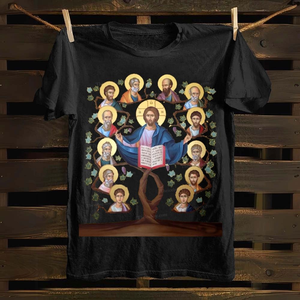 Glory to the Father, and to the Son, and to the Holy Spirit Cotton T-shirt