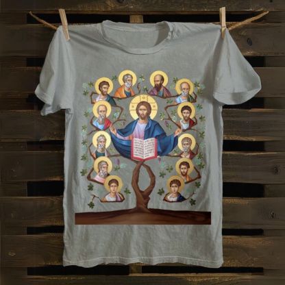 Glory to the Father, and to the Son, and to the Holy Spirit Cotton T-shirt