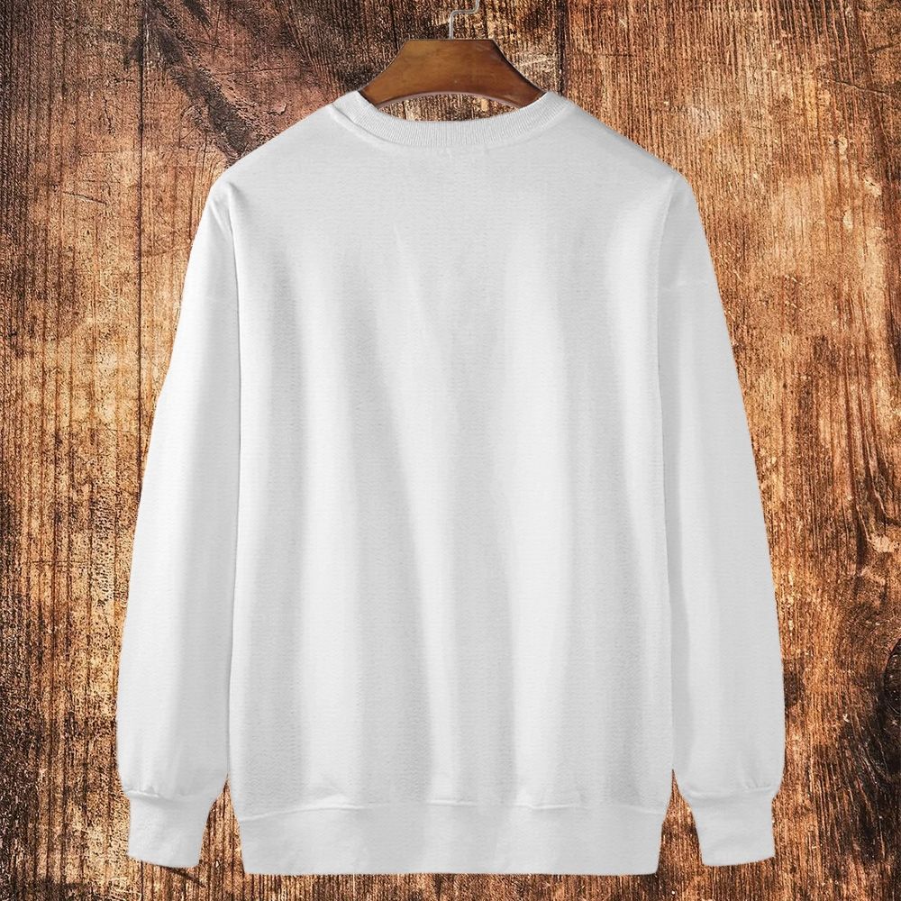 The Only Ghost Know Is The Holy Ghost Cotton Crewneck Sweatshirt