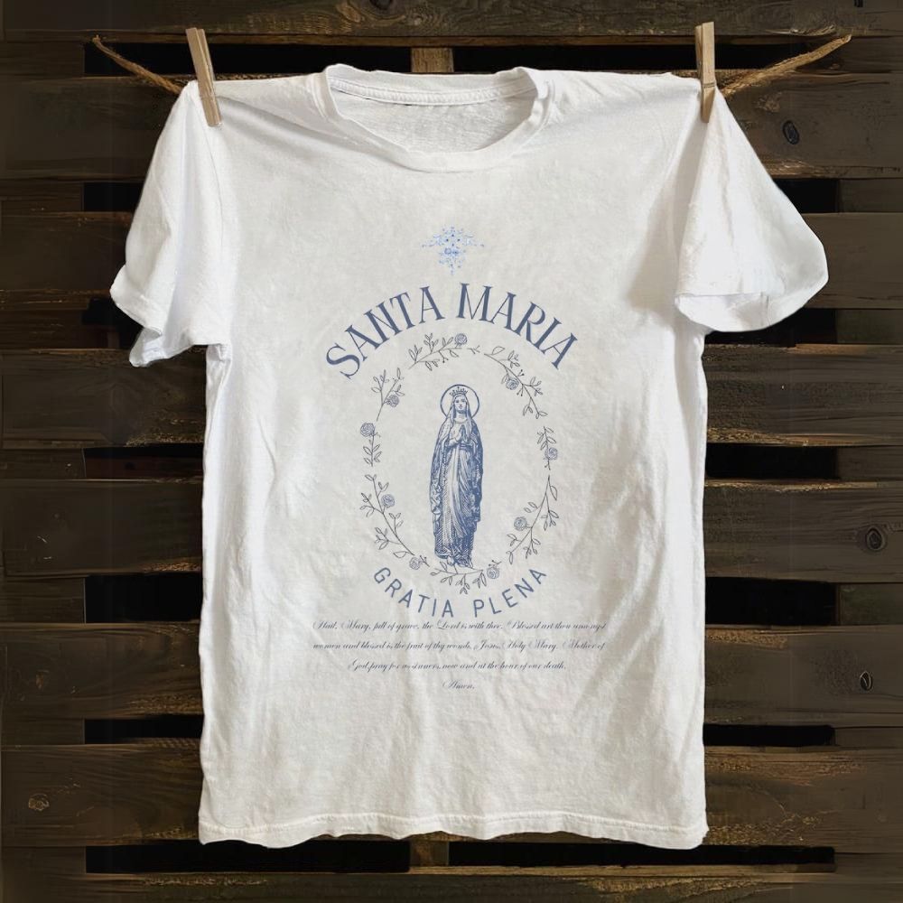 Saint Mary Cotton T-shirt