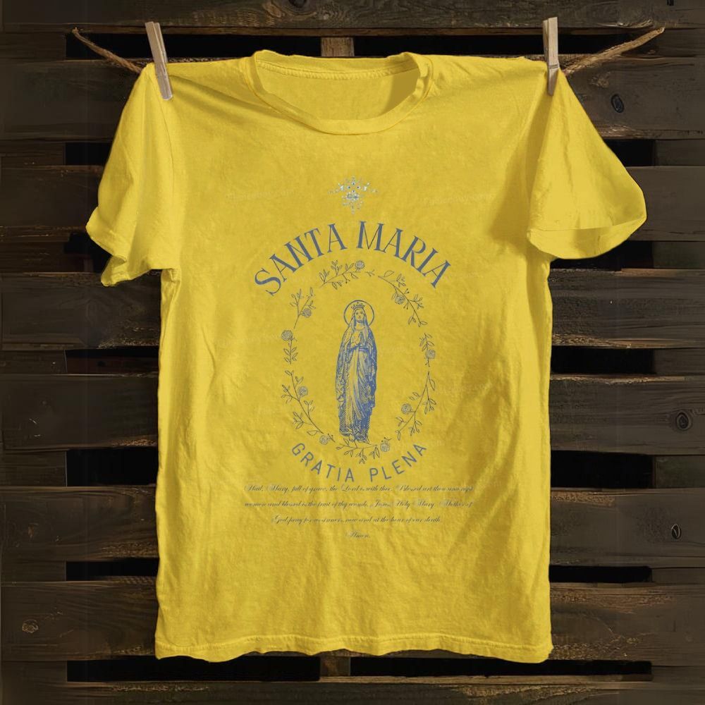 Saint Mary Cotton T-shirt