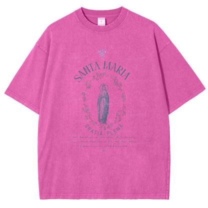 Snowflake Vintage Cotton T-Shirt 2509004000
