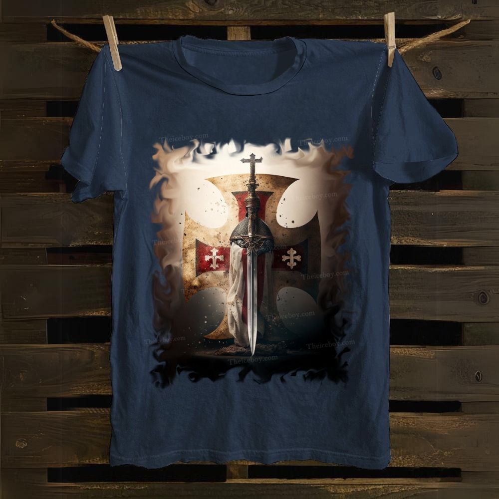 Holy Cross Armor Cotton T-shirt