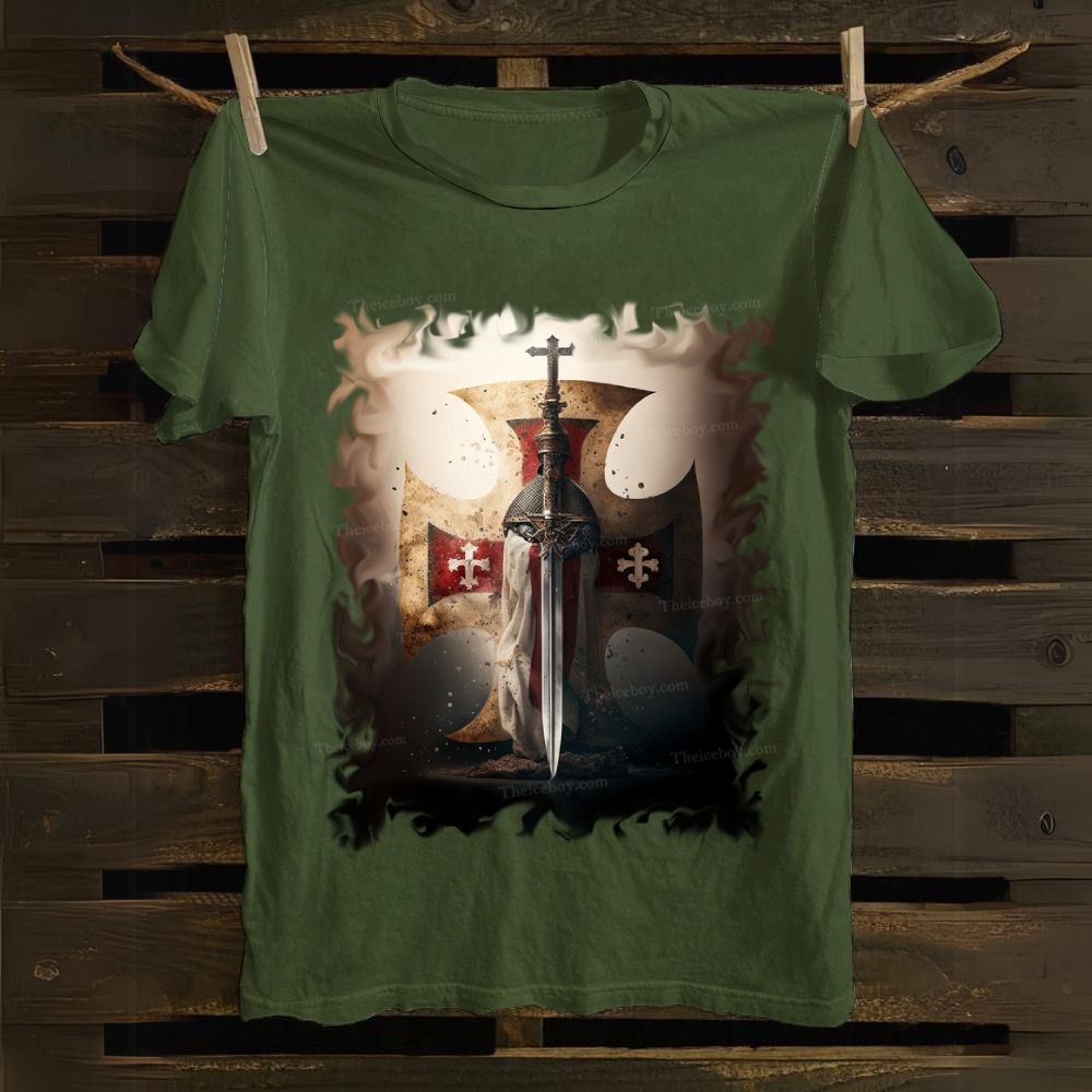 Holy Cross Armor Cotton T-shirt