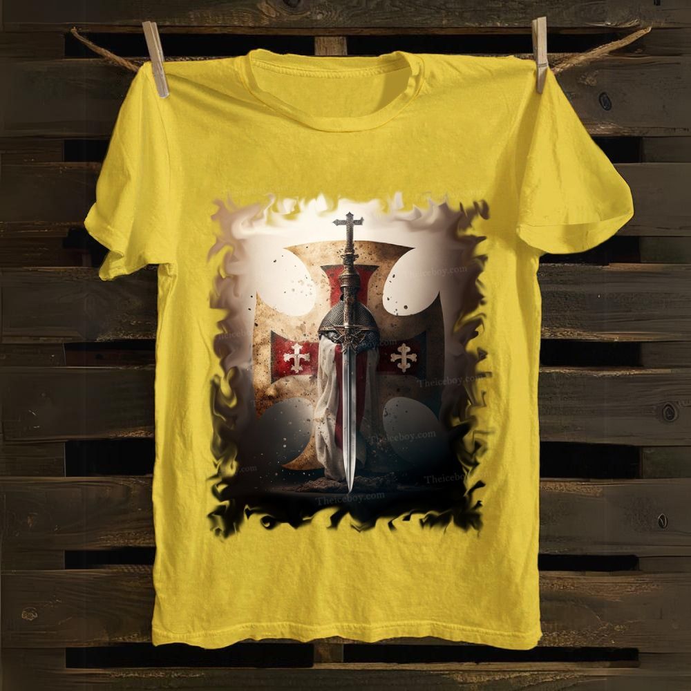 Holy Cross Armor Cotton T-shirt